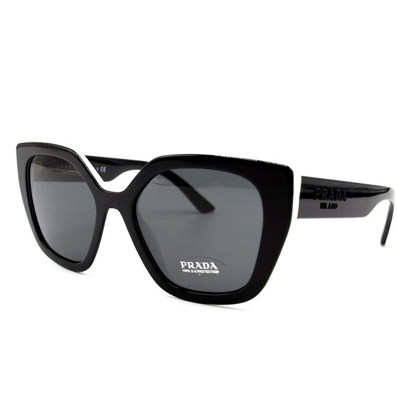 Prada Accessories - NEW PRADA PR 24XS YC4550 BLACK IVORY GREY GRADIENT AUTHENTIC SUNGLASSES …